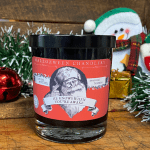 He Knows When You're Awake Xmas candle